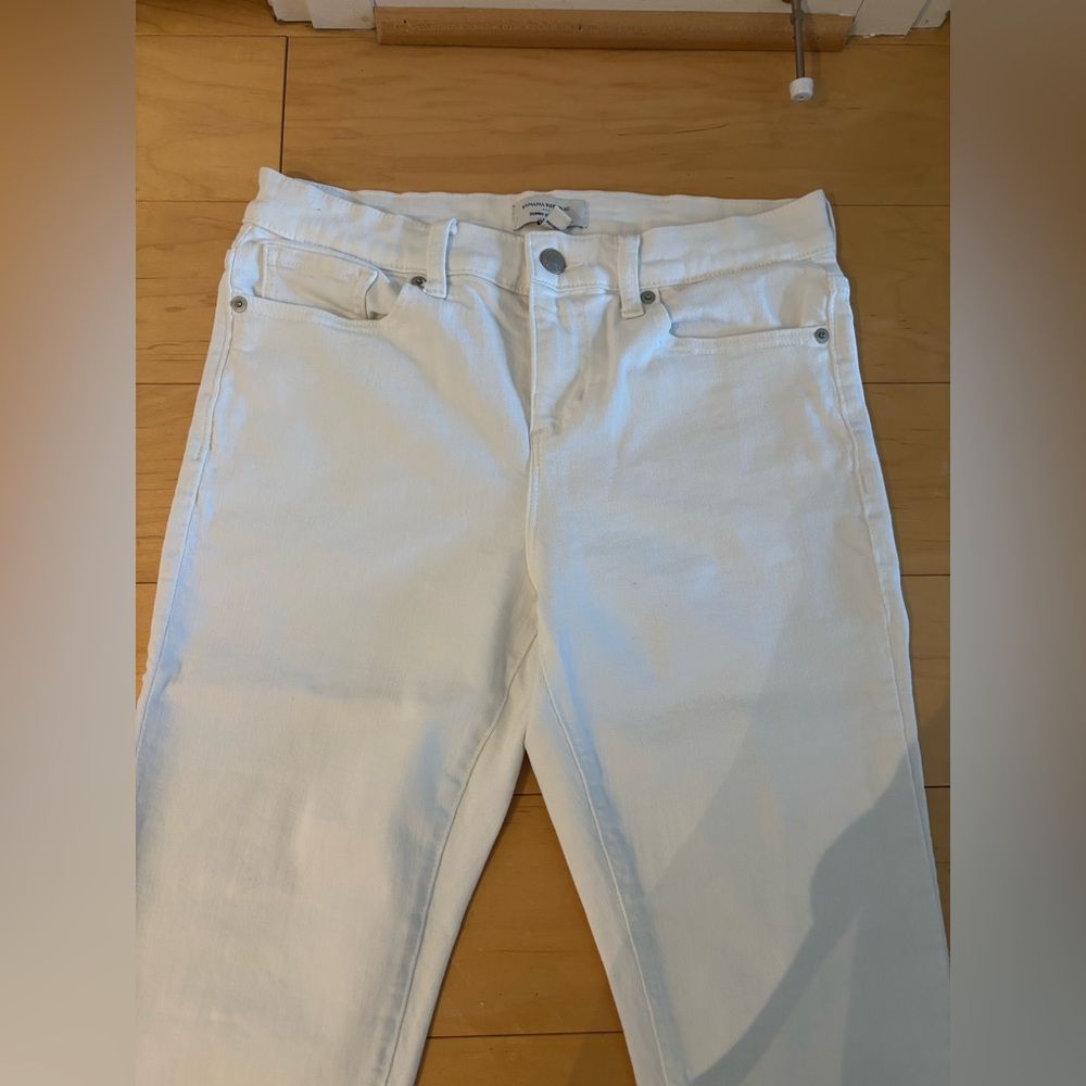 Banana Republic Women's Crisp White Skinny Jeans